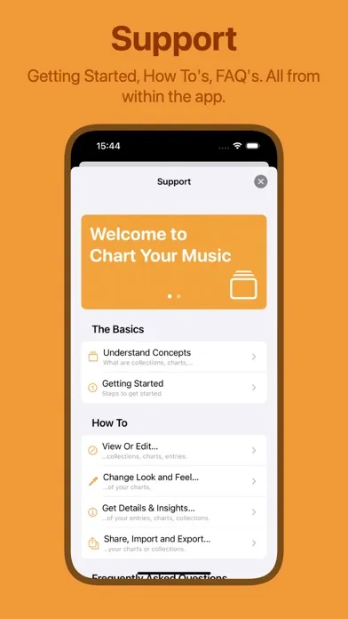 Chart Your Music Screenshots