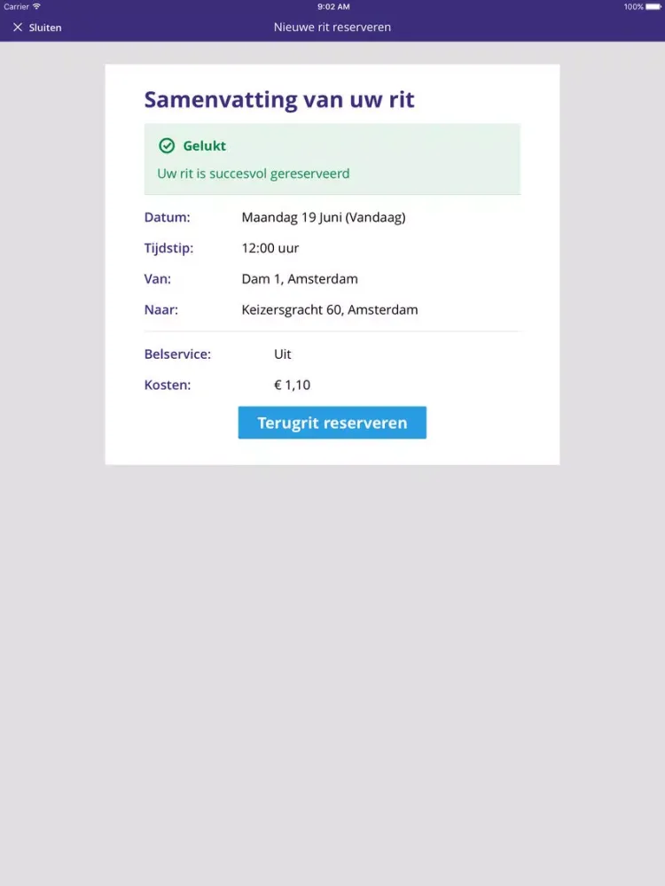 تصاویر Aanvullend openbaar vervoer iPad 
