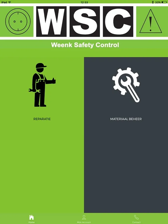 Weenk Safety Control iPad 应用截图