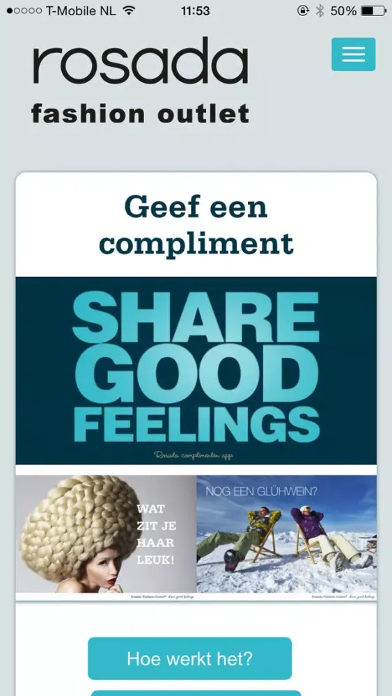 Capturas de tela do Share Good Feelings