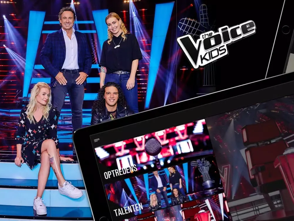 Capturas de tela do The Voice Kids app iPad 
