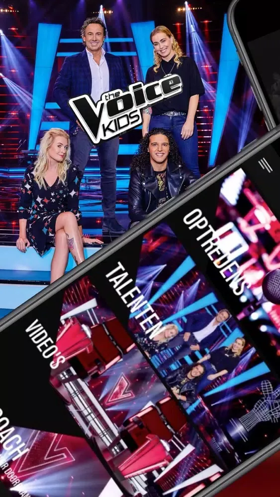 Capturas de tela do The Voice Kids app