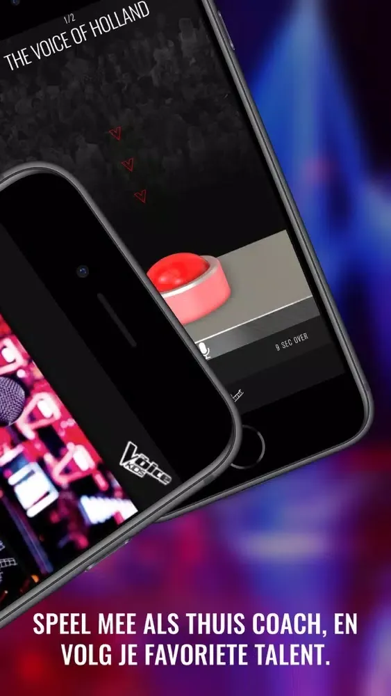 Capturas de tela do The Voice Kids app