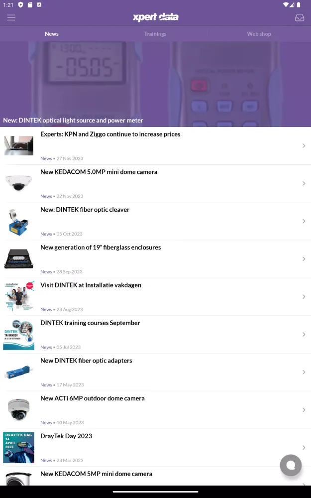Ảnh chụp màn hình của Xpert Data