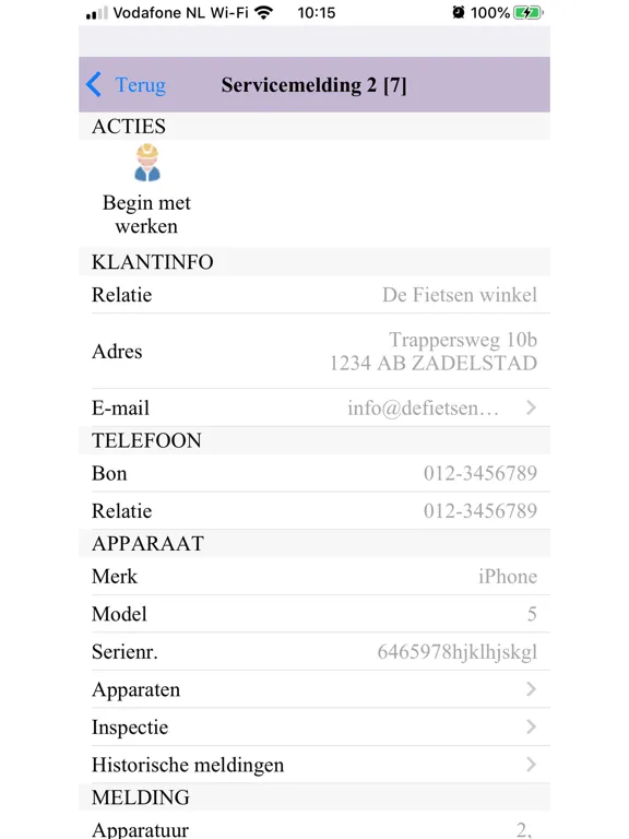 WorkBase by WB iPad  سکرین شاٹس