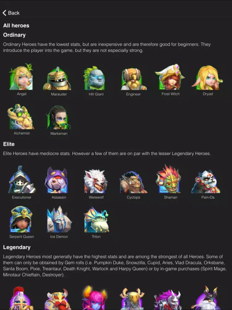 تصاویر Assistant for Castle Clash iPad 