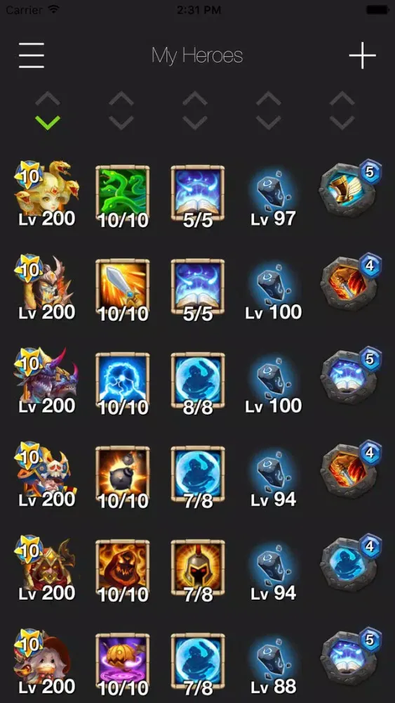 Capturas de tela do CC Calculator