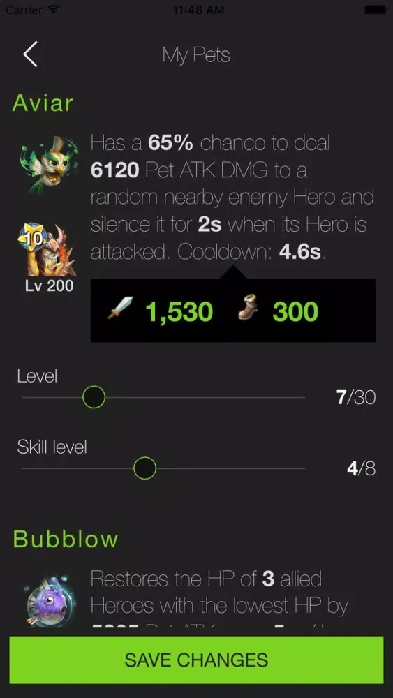 Capturas de tela do CC Calculator