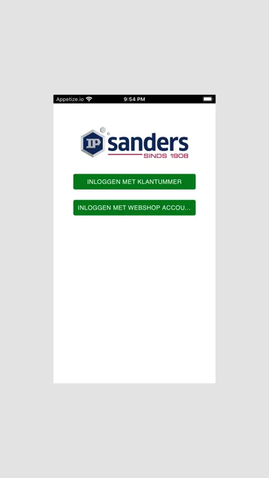 Tangkapan skrin IP Sanders Order App