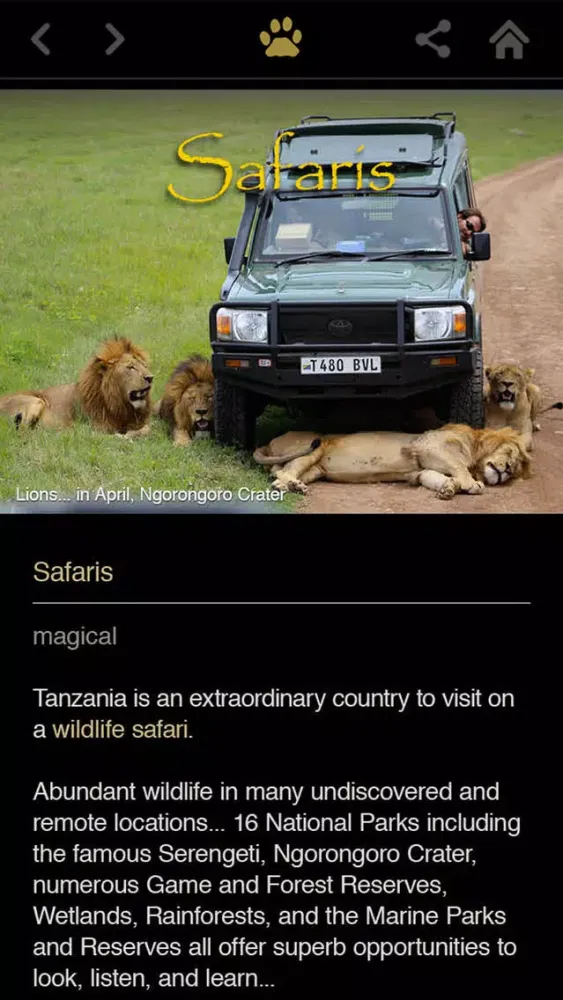 تصاویر Official Destination Tanzania Zanzibar Serengeti Ngorongoro Kilimanjaro with support of The Tanzania Tourist Board