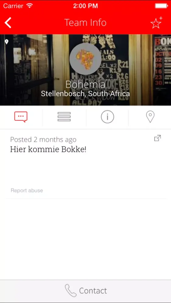 NightLive Stellenbosch Ekran Görüntüleri