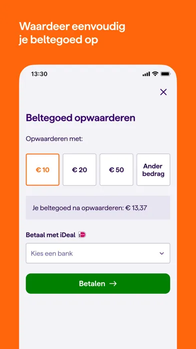 Mijn Simyo Screenshots