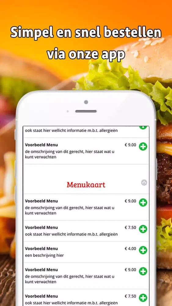 Capturas de tela do Bob's Burritos & Burgers