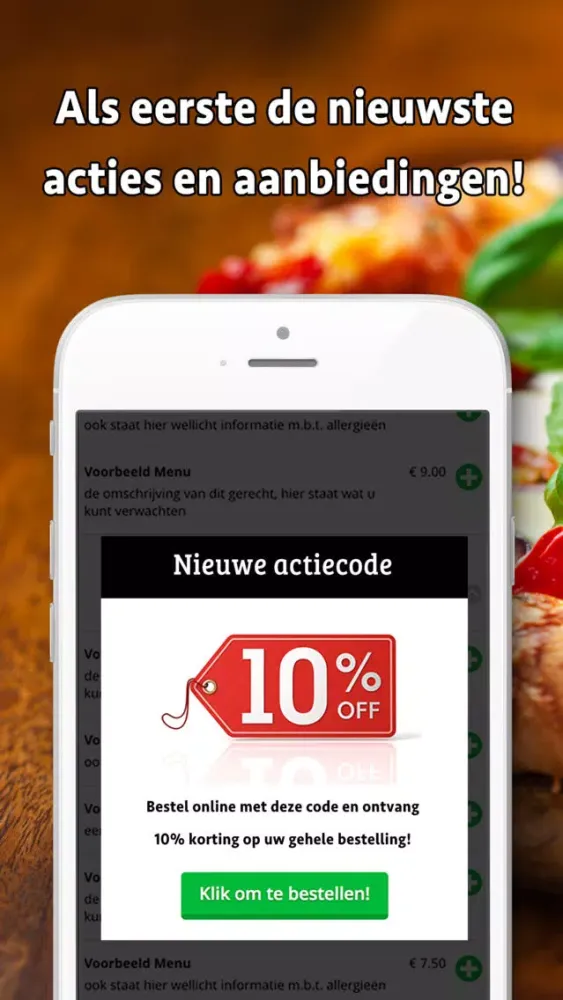Capturas de tela do Original Pizza Company LWD