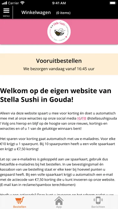 Captures d'écran de Stella Sushi