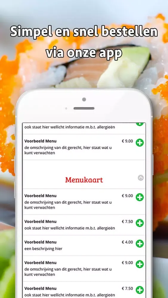 Zrzuty ekranu Sushiman (Haarlem)