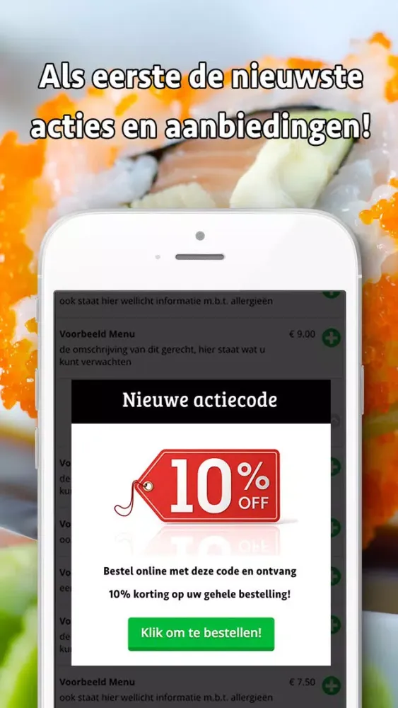 Zrzuty ekranu Sushiman (Haarlem)