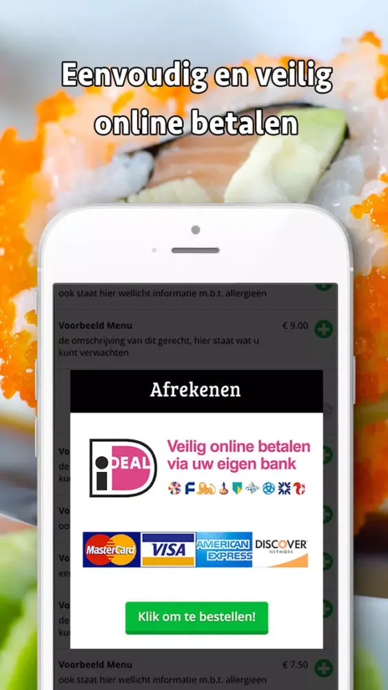 Zrzuty ekranu Sushiman (Haarlem)
