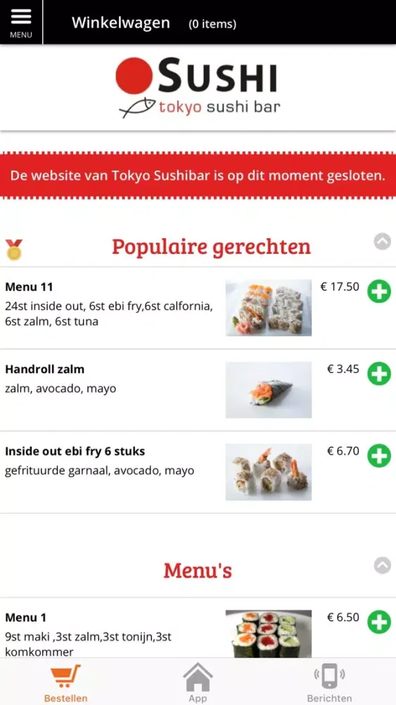Tokyo Sushibar स्क्रीनशॉट