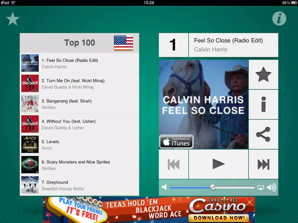 Dance top 100 iPad  Ekran Görüntüleri