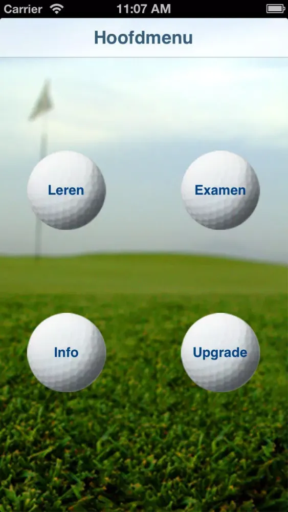 Capturas de pantalla de Golf Examen