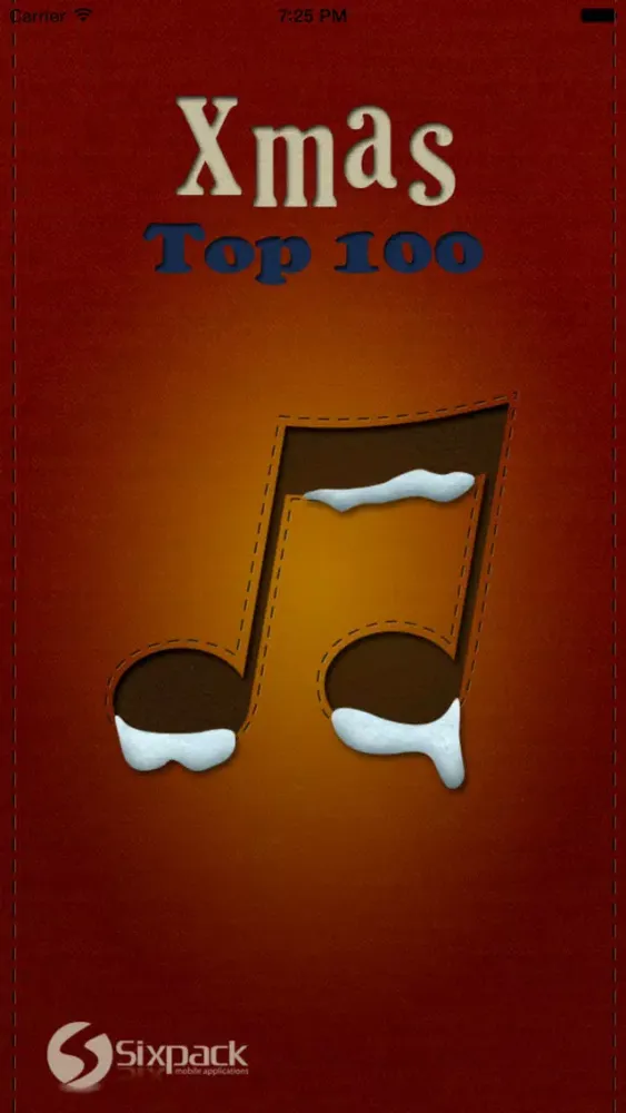 ภาพหน้าจอของ Xmas Top 100 Hits