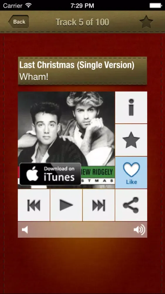ภาพหน้าจอของ Xmas Top 100 Hits