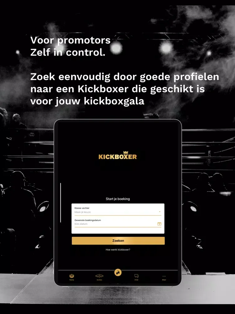 Capturas de tela do Kickboxer App iPad 