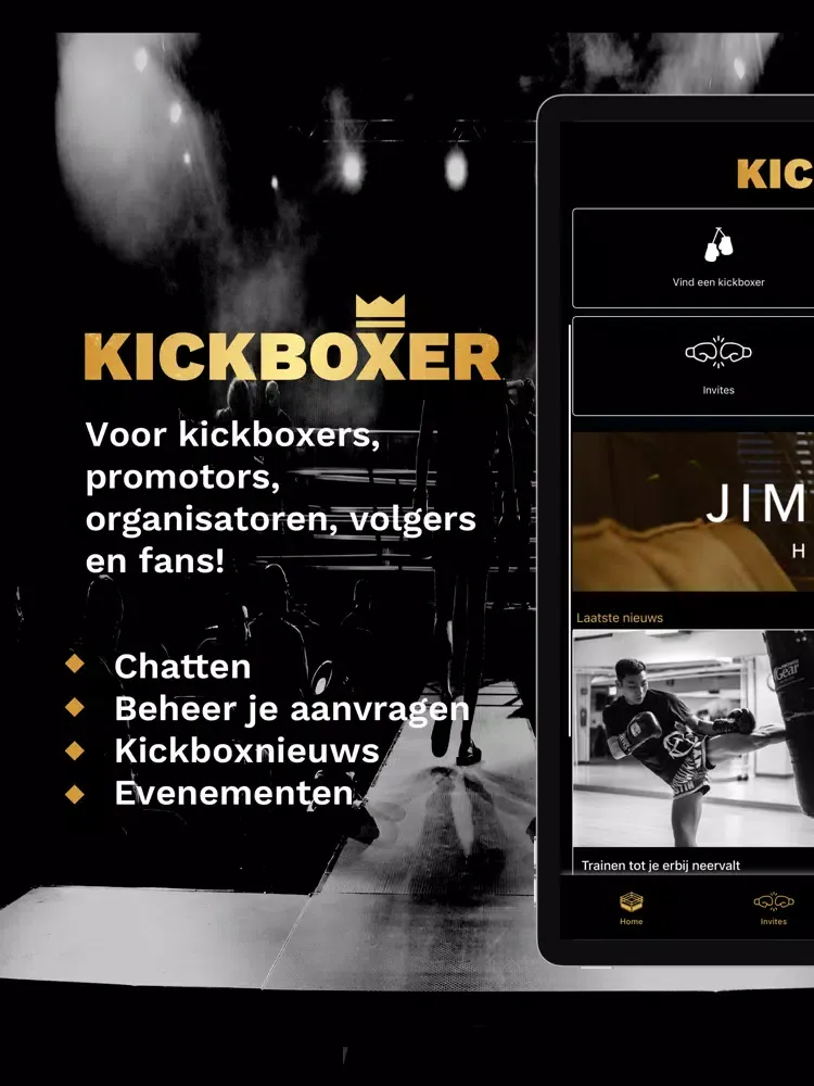 Capturas de tela do Kickboxer App iPad 