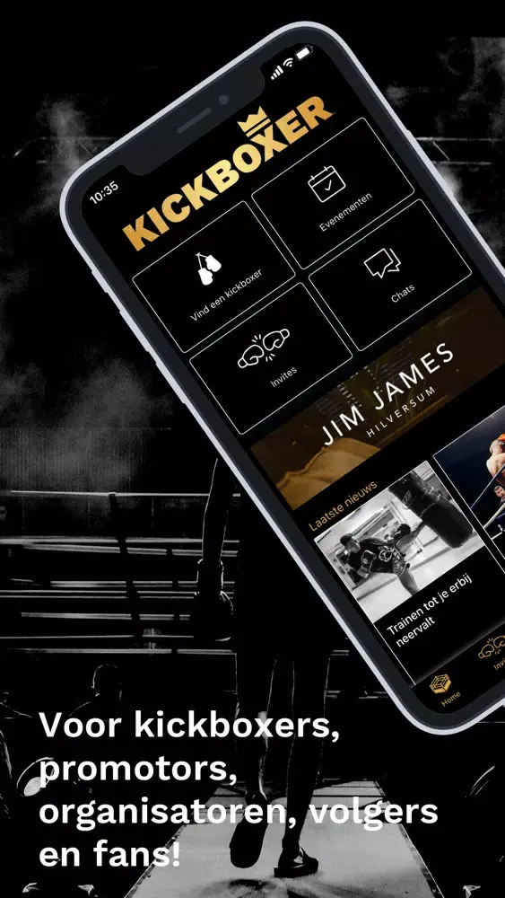 Capturas de tela do Kickboxer App