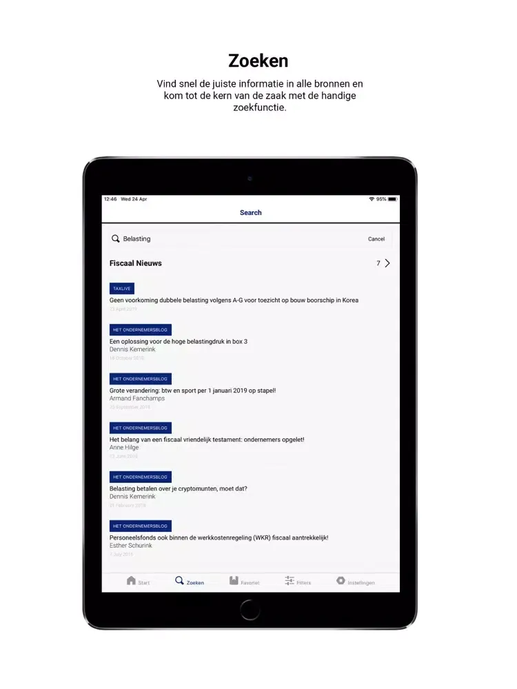 ZeVo Tax iPad  Screenshots