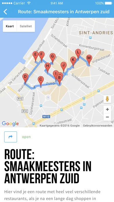 Antwerpen City App應用截圖