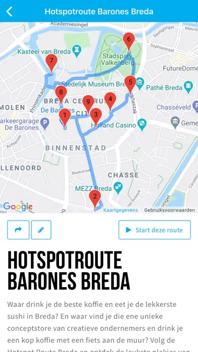 Ảnh chụp màn hình của Breda Student App