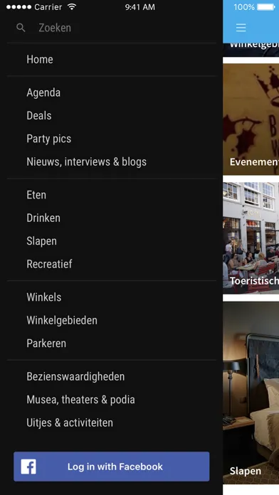 Ảnh chụp màn hình của Den Bosch City App