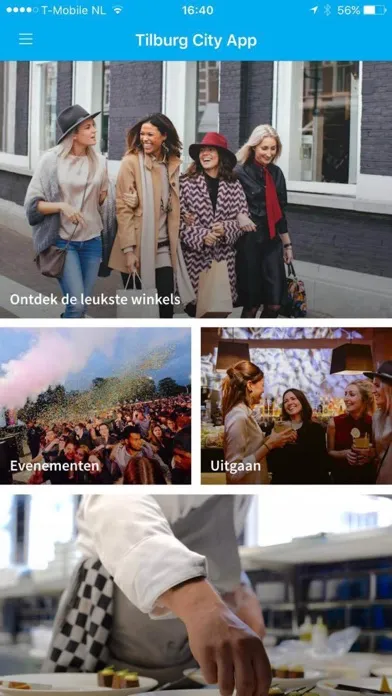 Скриншоты Tilburg City App