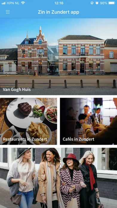Скриншоты Zundert City App