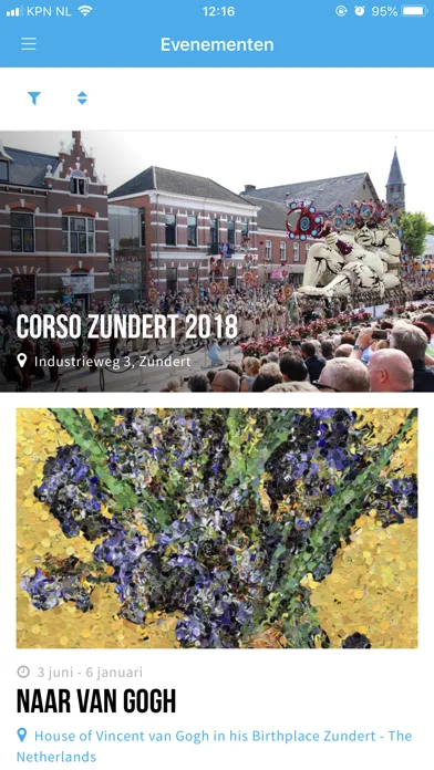 Скриншоты Zundert City App