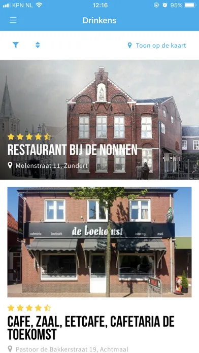 Скриншоты Zundert City App