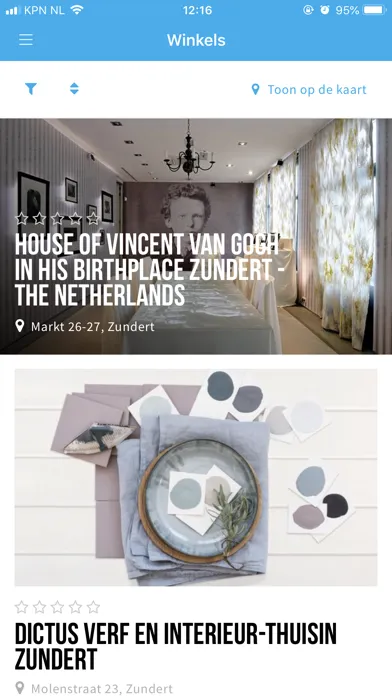 Скриншоты Zundert City App