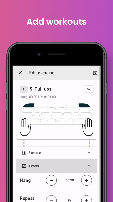 HangTime - Hangboard Training应用截图