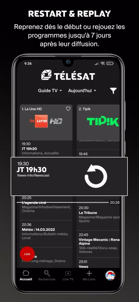 Скриншоты TÉLÉSAT