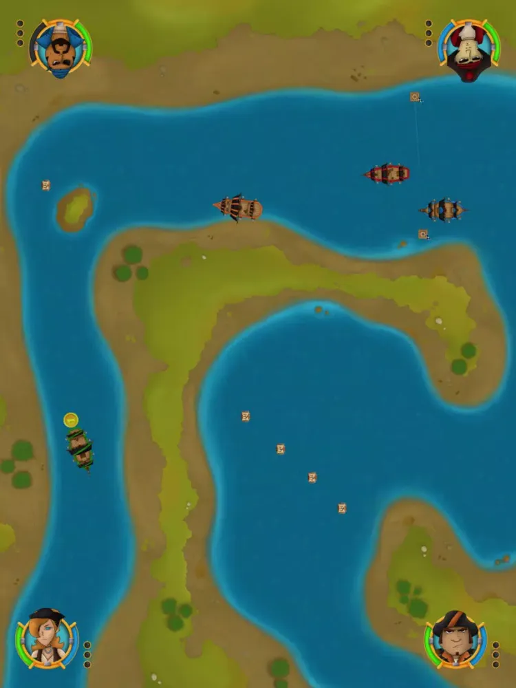 Tangkapan skrin Sea Heroes iPad 