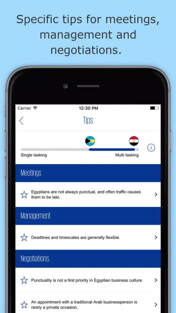 Captures d'écran de KPMG Culture Collaboration App