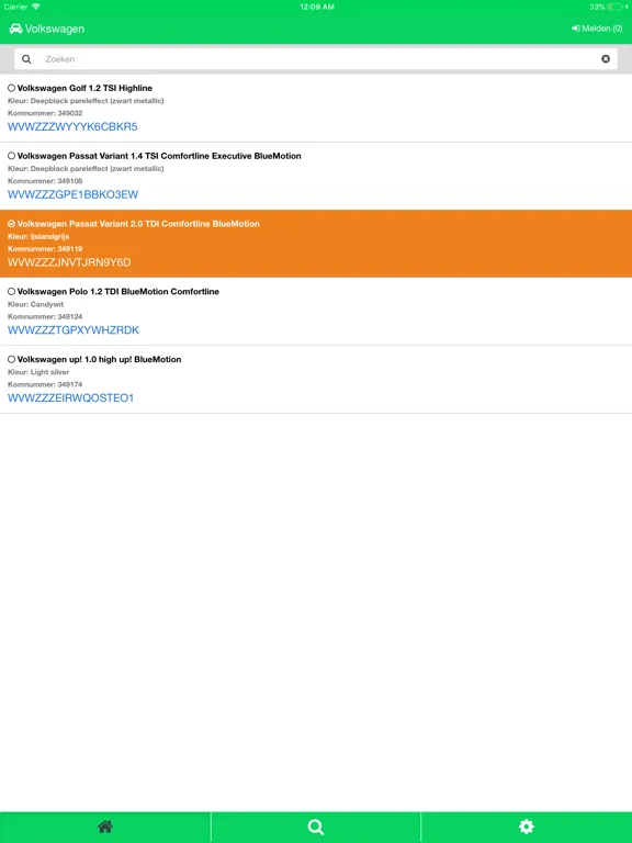 Tangkapan skrin Syntec Binnenmelden iPad 