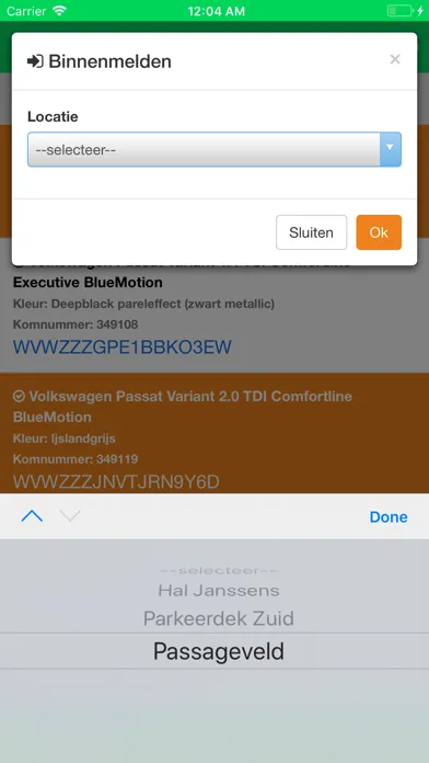 Tangkapan skrin Syntec Binnenmelden