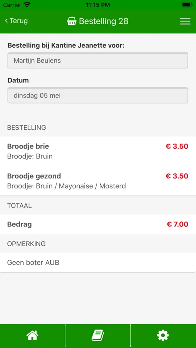 Zrzuty ekranu Syntec Kantinenet