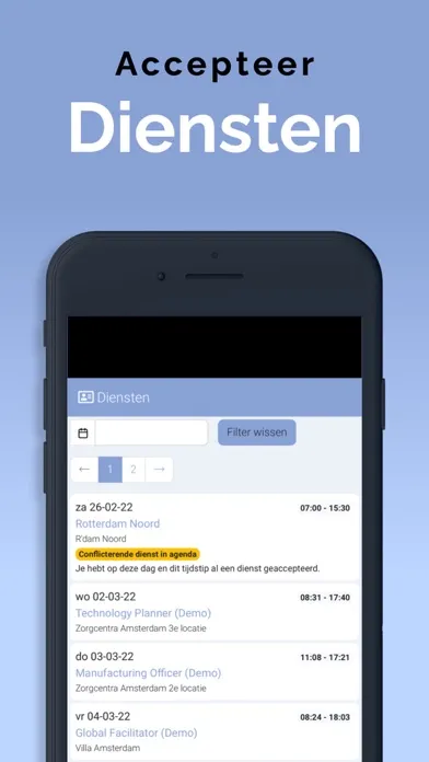 Tangkapan skrin Flexycare