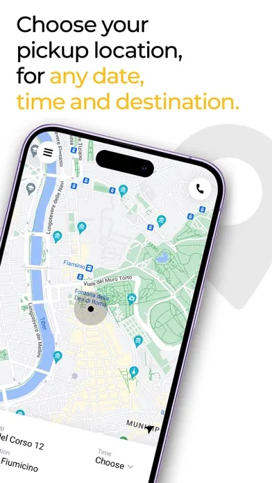 Ảnh chụp màn hình của TSA - Book your ride