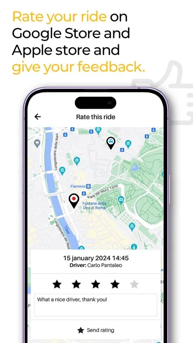 Ảnh chụp màn hình của TSA - Book your ride