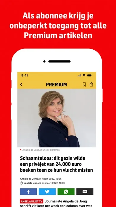 Capturas de tela do Tubantia Nieuws